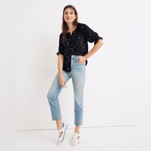 Madewell Light Blue Straight Leg Jeans